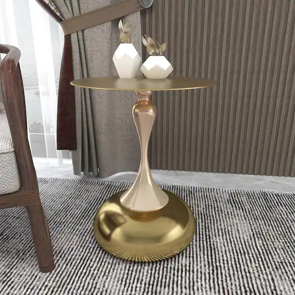 MFURN Elegant Modern Side Table - Featuring a Unique Hourglass Design-Various Colours