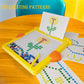 Magnetic Drawing Board for Boy and Girl with Magnetic Pen and Many Beads, Large Toddlers Magnetic Drawing