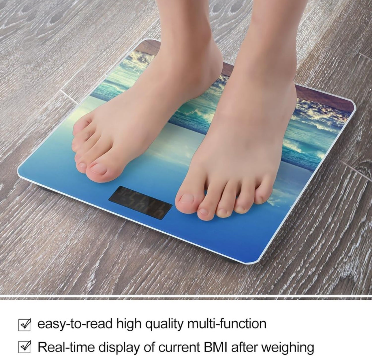 Ocean Themed Bathroom Scales