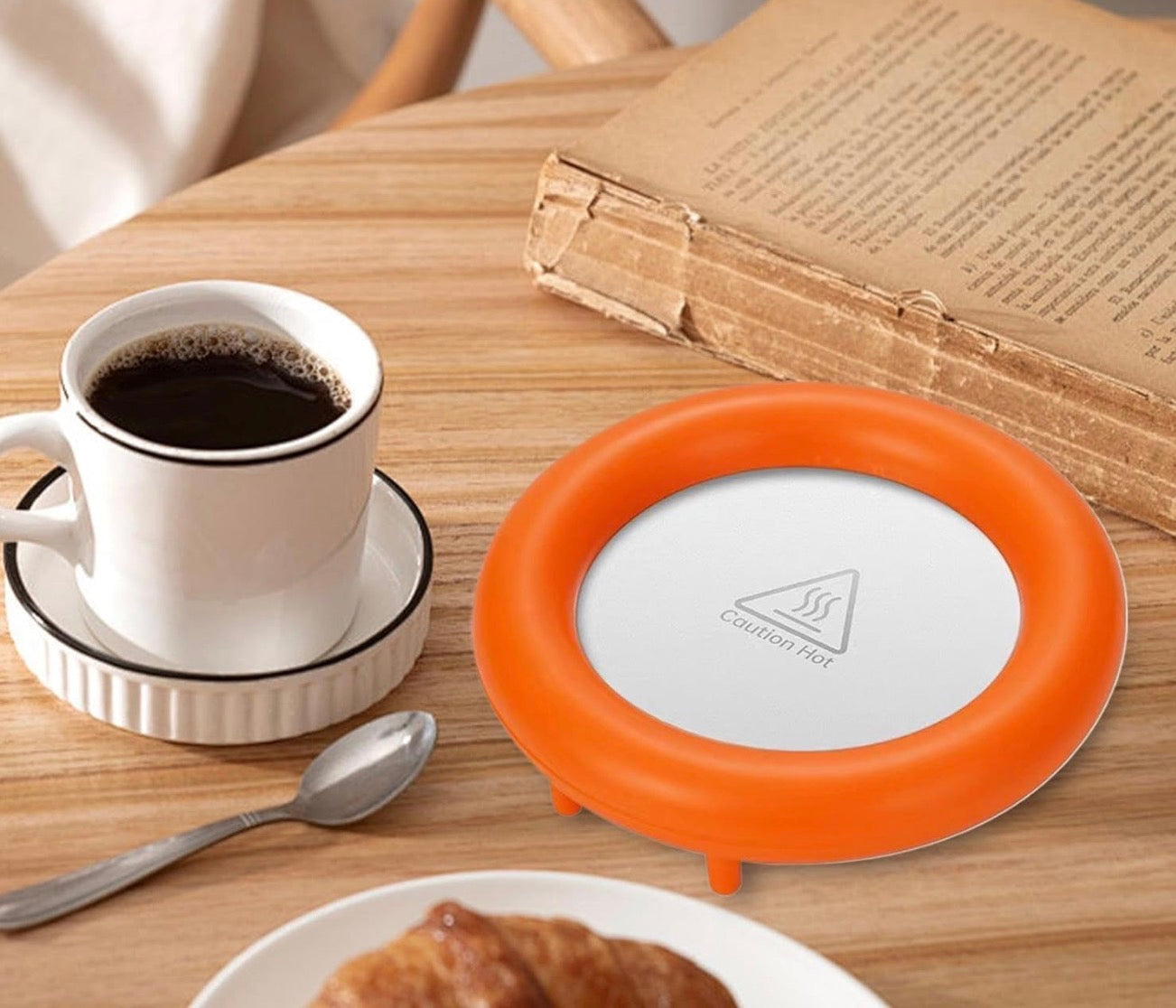 Coffee Mug Warmer for Desk - Intelligent USB Mug Warmer Coaster Warm Cup Pad
