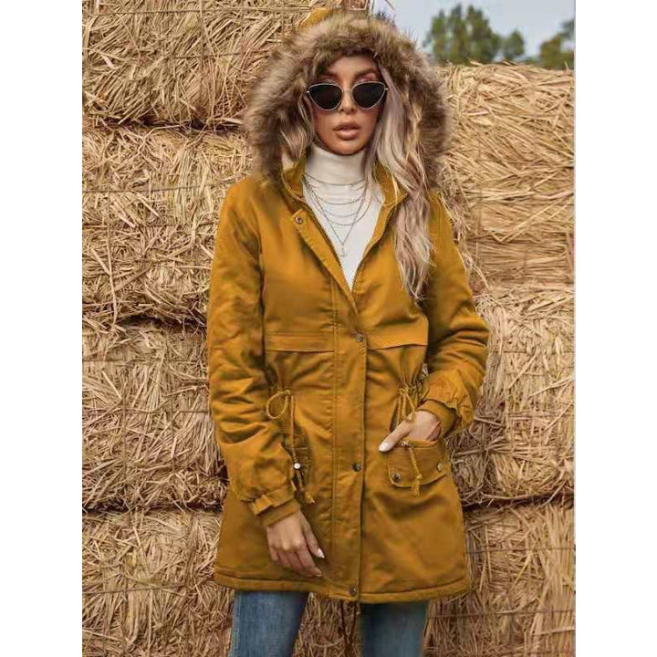 Ladies Winter Parka Hooded Jackets - Various Colours
