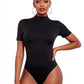 Ladies Shortsleeved Bodysuits-Various Colours
