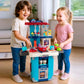 MKids Kitchen Trolley Role Play Set for Kids with Accessories