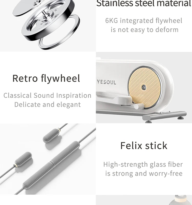 Yesoul EF25 Smart Elliptical Trainer Machine - 3-in-1 Home Fitness Solution