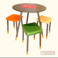 Table Set Inc Stools - 4pc