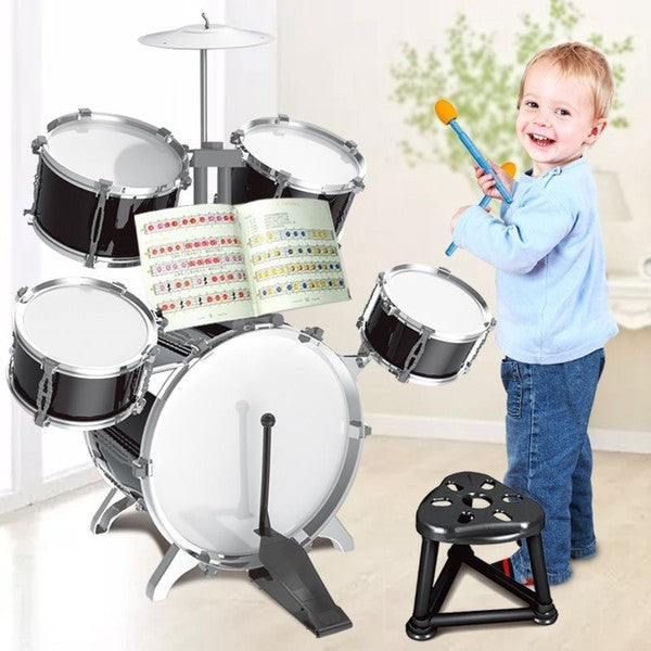 5-Piece Music Stimulation Drum Set for Kids