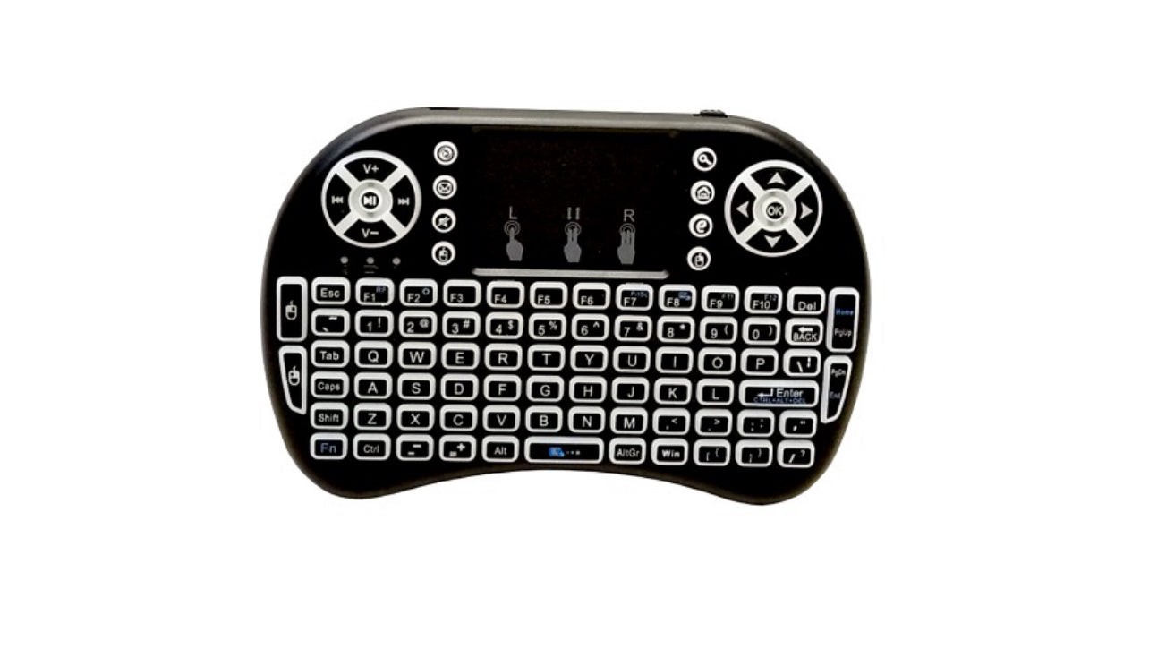 Mini Wireless LED Keyboard
