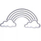 Rainbow Cloud LED Neon Sign
