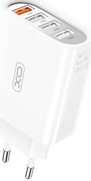 XO Charger Wall Charger XO L100 USB QC 3.0 + 3x USB 2.4A