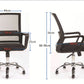 Office Chair Ergonomic Computer Chair Home Armchair Task Study Typist Chair Mid Back - Various Colours