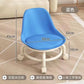Low Chair Stool, Load Capacity Children's Stool, Backrest, Small, Living Stool, Low Chair, Small, Nappa Leather Fabric, Thick, Waterproof, Quiet Casters, 360 Degree