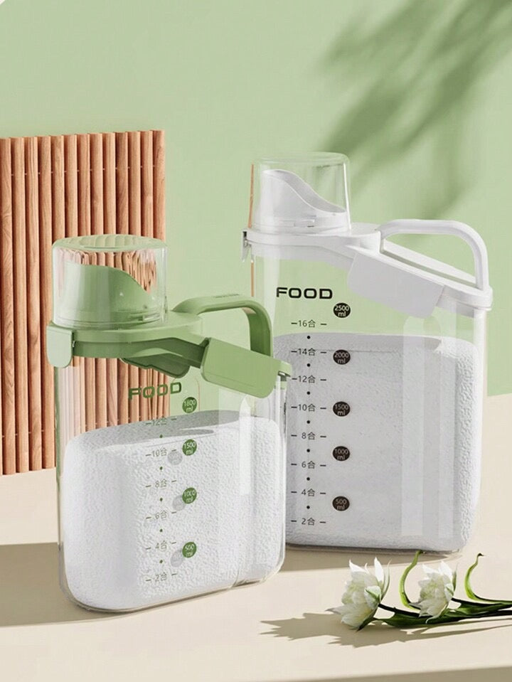 Multi Purpose 2.5l Food and Dry Goods Storage Container with Measuring Cup
