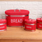 MHome 4pc Vintage-Inspired Kitchen Storage & BreadBin Set-Various Options