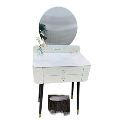 MFurn Compact Dressing Table LED Mirror-Various Colours