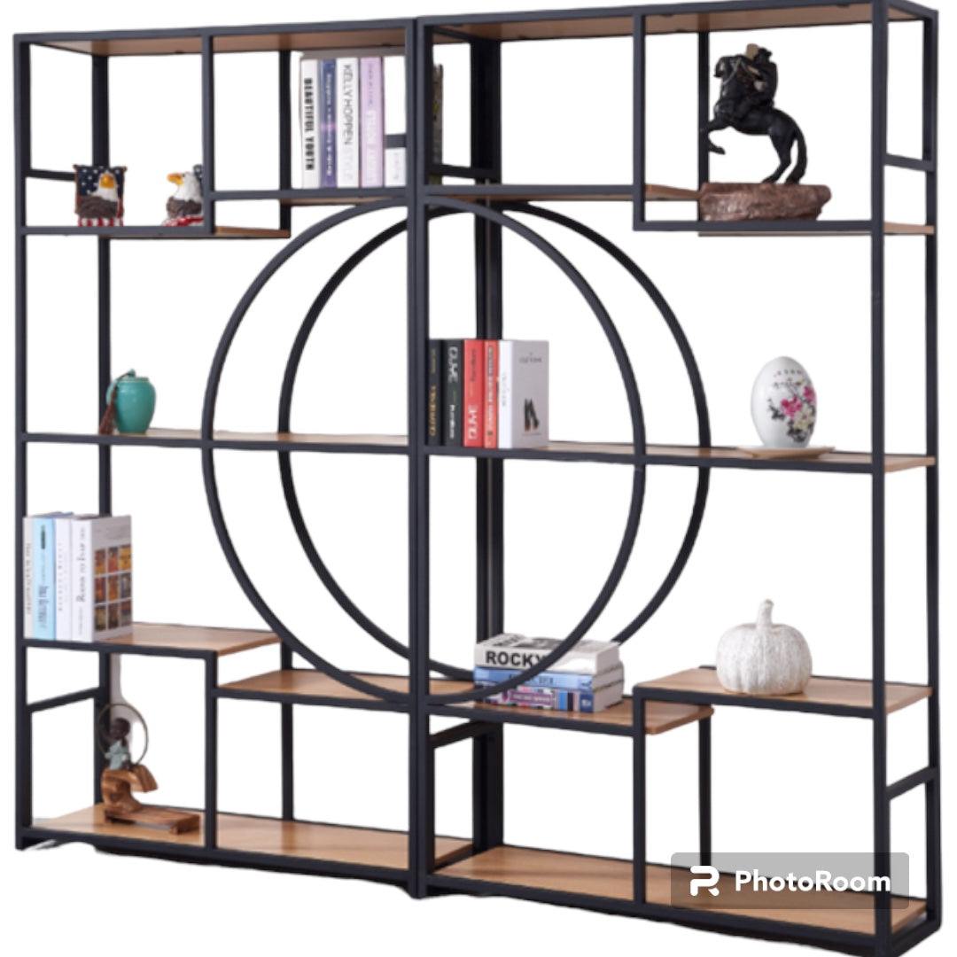 Generic Iron Display Rack Modern Wrought Iron Partition Rack Display Stand – Megamall Online Store