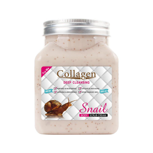 Collagen Deep Cleansing Snail Body Scrub - 500ml