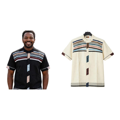 African Inspired Tribal Pattern Shirts-Various Options