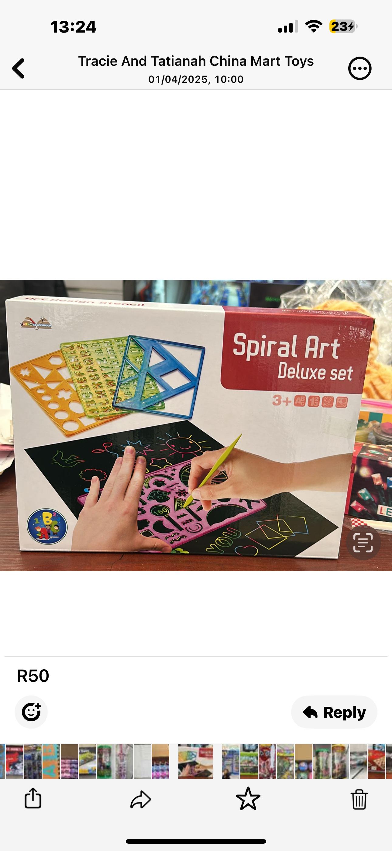 Kids Spiral Art Set