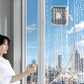 BELLHOWELL WindowCleaning Tool for Safely and Easily Cleaning Exterior Glass on Apartments and Tall Buildings,Double Sided Outside Window Cleaner Tool