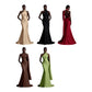 Ladies Luxury Formal Evening Gown-Various Colours