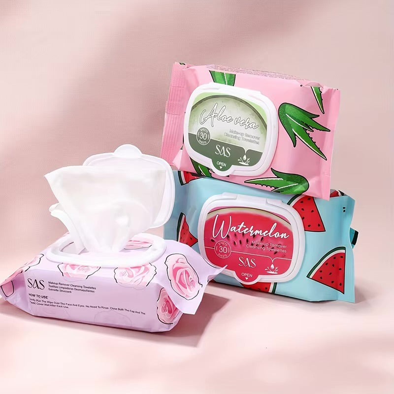 Ushas Makeup Remover Cleaning Wipes Set 3