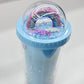 Double Walled Rainbow Plastic Water Cup