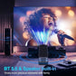 4K Portable Projector With Screen Mirroring - Black