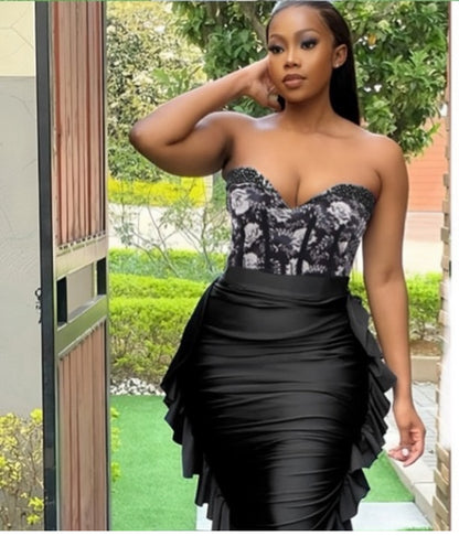 Women’s Sexy Boobtube Bodycon Dress