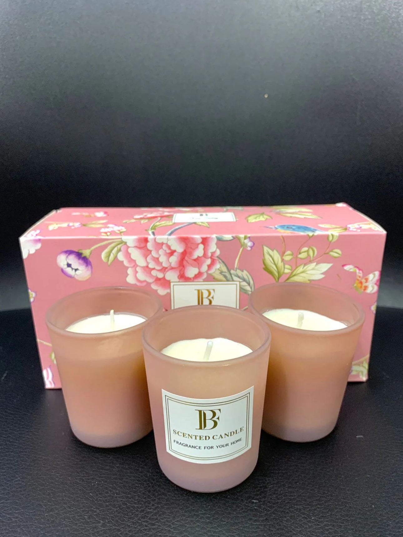 Scented Candle Set 3pc Various Options