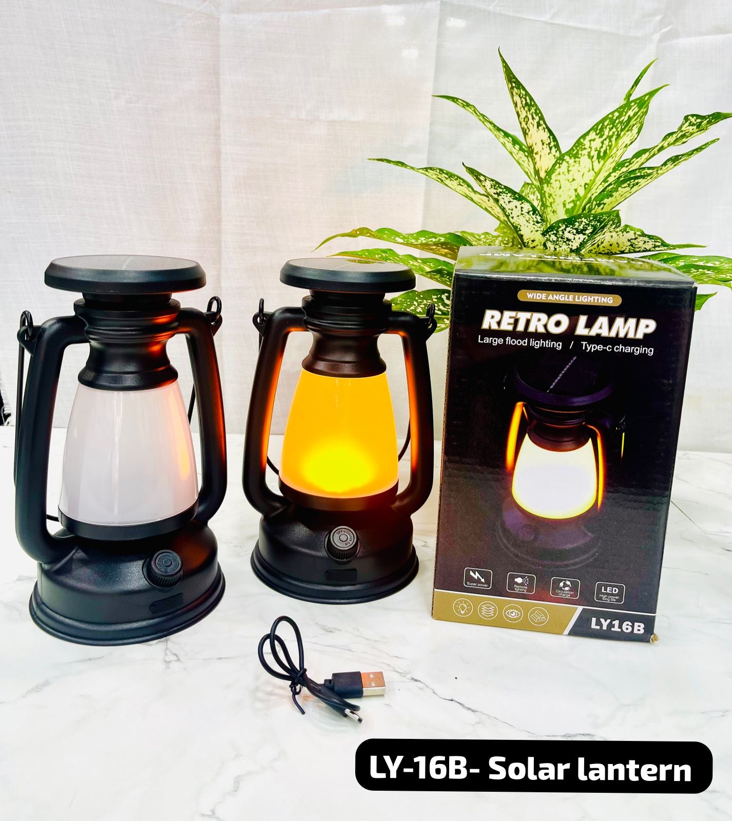 RETRO LAMP Flashlight, Rechargeable Portable Multifunctional LED Flashlight Stepless Dimmable Decorative Fine Workmanship for Hallways