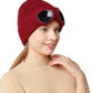 Unisex Knitted Beanie With Sunglasses