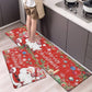 MHome Christmas Themed Floor Mat Set 2pc Various Colours
