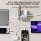 Mtech Fast Charging Station 8-1 66watt 4USB-A + 4 USB-C Ports