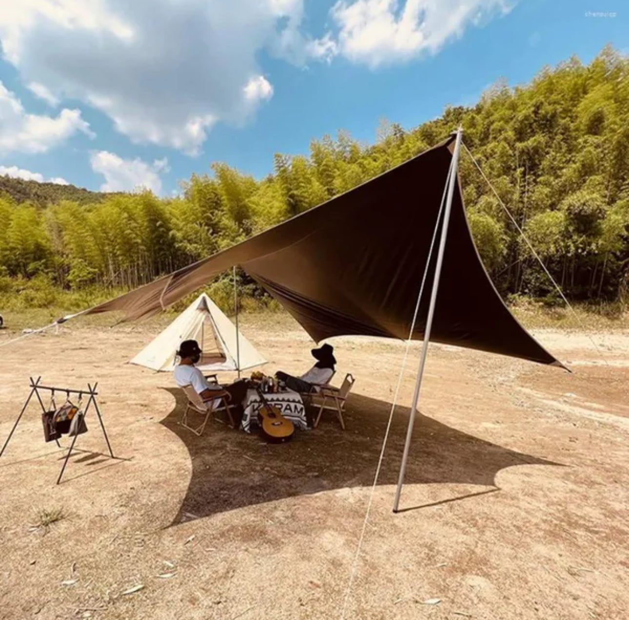 MHome 5x3M Outdoor Camping Shade Tent – Waterproof UV-Protection Canopy Shelter