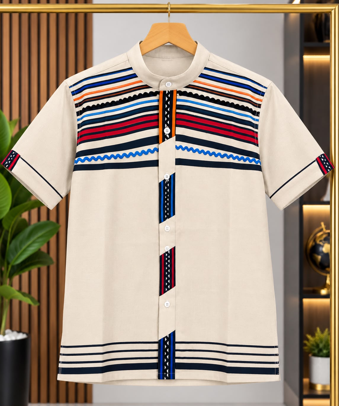 African Inspired Tribal Pattern Shirts-Various Options