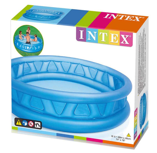 Kids Soft Side Inflatable Pool