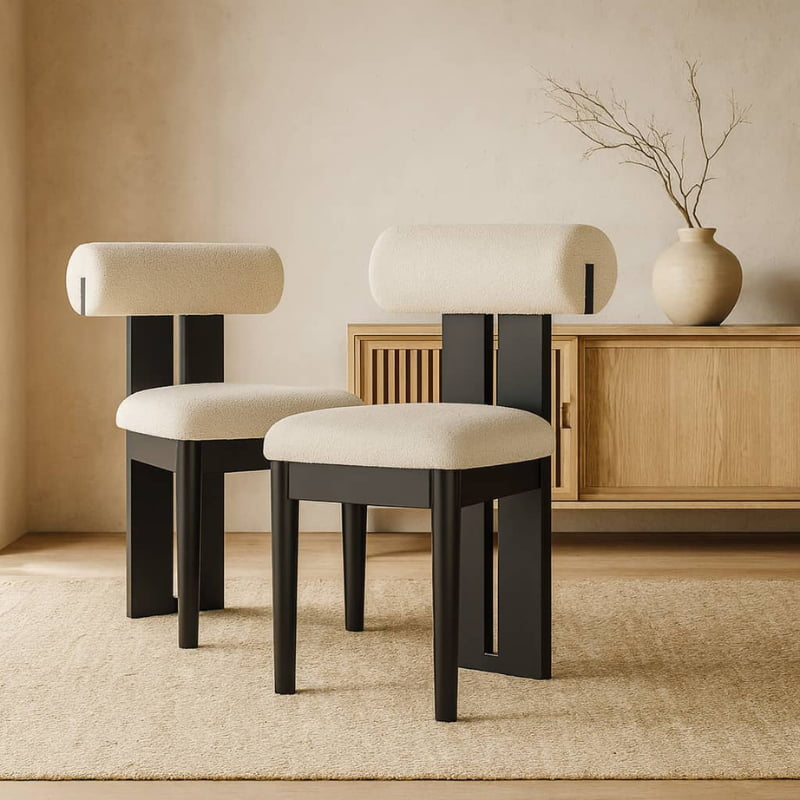 MFurn Nordic Style Dining Chair-Various Colours