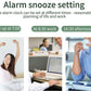 Digital LED Mirror Alarm Clock Bedside Alarm Clock Modern Minimalist Fashion Student Alarm Silent