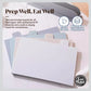 Family 4pcs Kitchen Cutting Board Set with Drying Stand