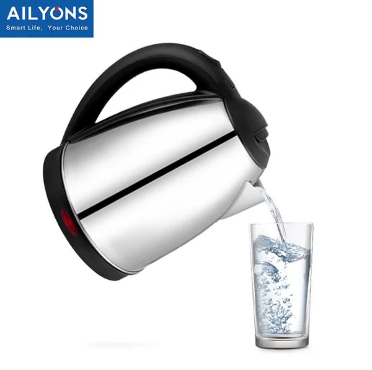 Cordless Stainless Steel Kettle 1.8L