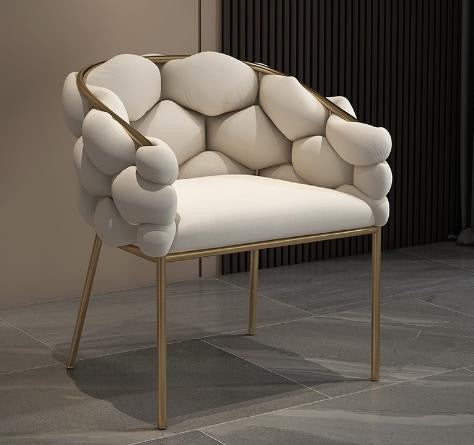 MHome Nordic Luxury Accent Armchair Velvet Relaxing Chair PreSales Now Available