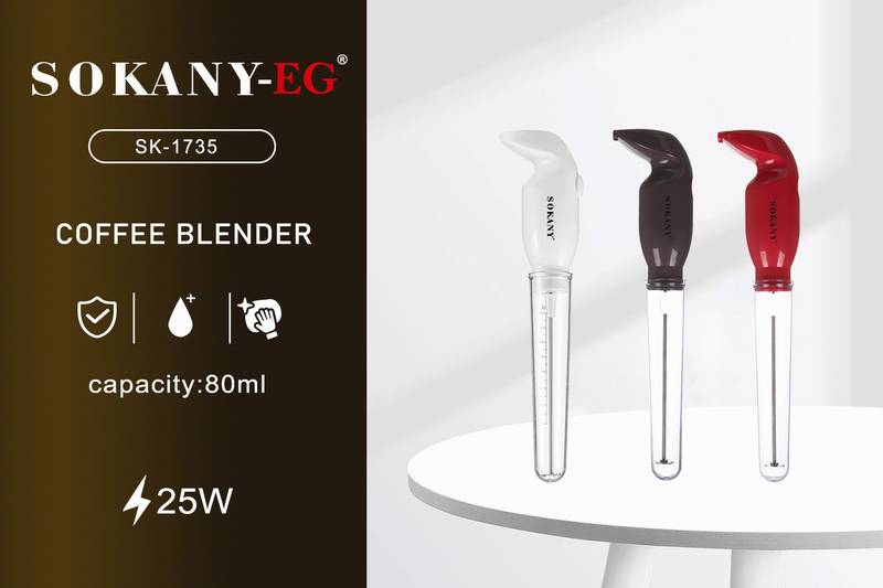 SOKANY Handheld Frother Cappuccino Maker