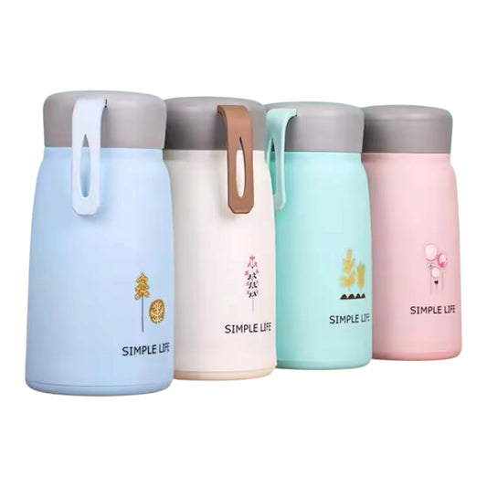 Simple Life Plastic Water Bottles330ml-Various Colours