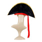 Caribbean Pirate Captain Hat With Eye Patch Cosplay Dress-up