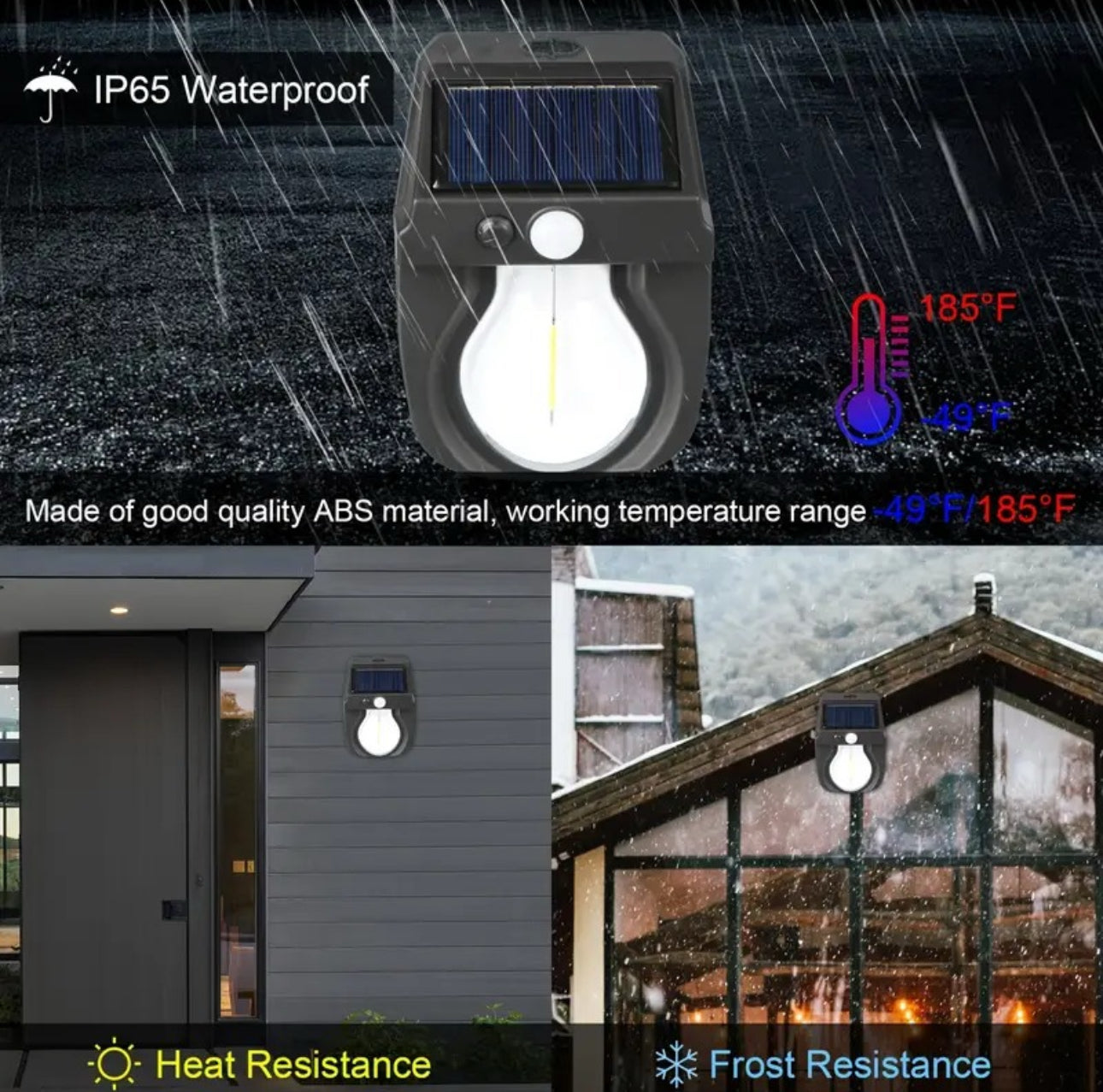 MTech Solar Motion Sensor Light 3 light Modes