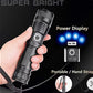Ultra High Power LED Flashlight Camping Waterproof Zoomable Torch-DB45