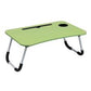 MHome  Multipurpose Foldable Laptop Table with Cup Holder | Mac Holder | Table Holder Study Table- Available in Black or Brown