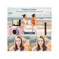 MTech 8X Zoom Digital Camera for Vlogging, 1080P HD, 2.4" IPS Screen, Rechargeable with Card Reader & OTG, Photo/Video/Webcam, Ideal Gift for Teens Beginners
