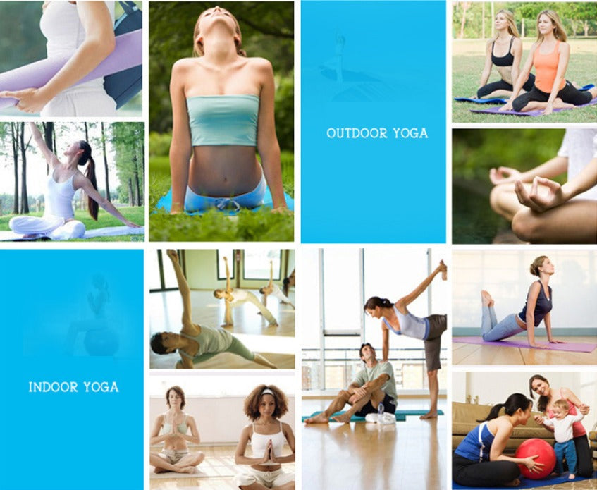 Pro-Sportz Non-Slip Yoga Mat – Thick, Durable & Eco-Friendly Exercise Mat
