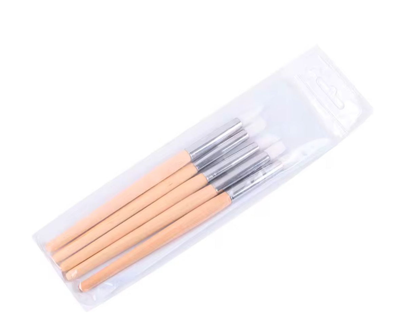 Cuticle Pusher Set Wooden 5pc